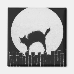 HALLOWEENCAT MAGNET