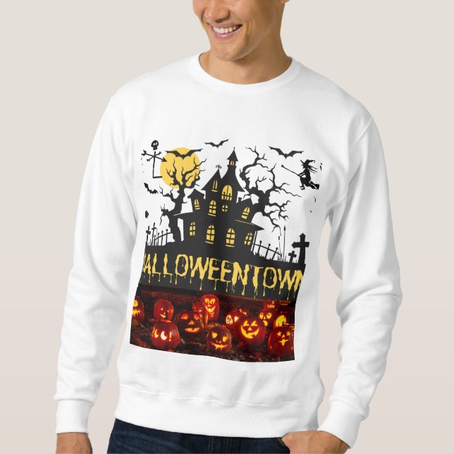 Halloweeneigenes Sweatshirt (Vorderseite)