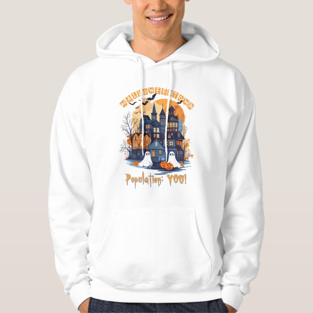 Halloweeneigenschaft Hoodie (Vorderseite)