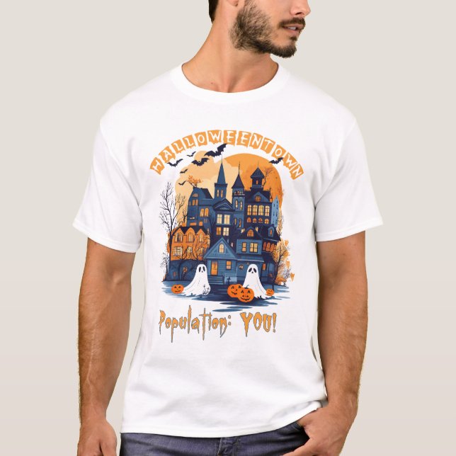 Halloweeneigenschaft T-Shirt (Vorderseite)