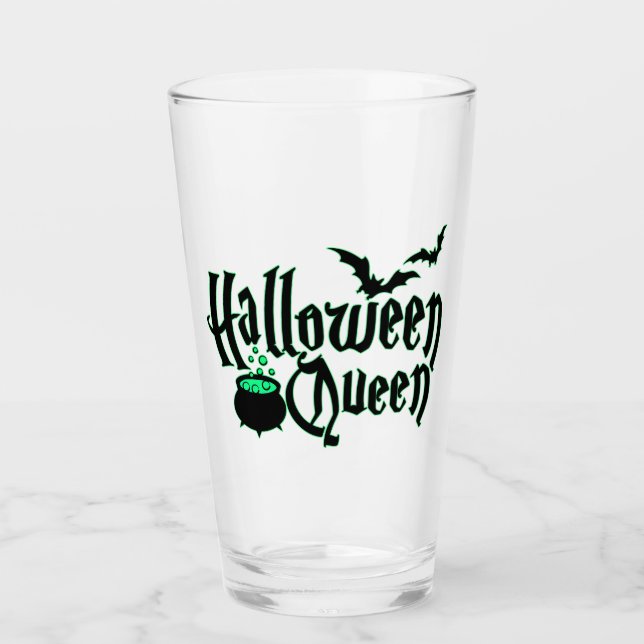 Halloweenkönigin Glas (Vorderseite)