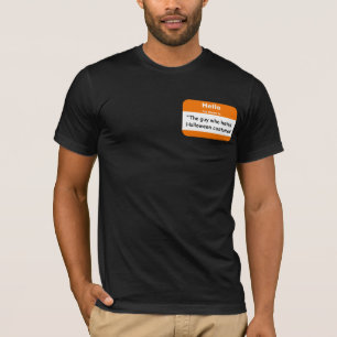 Halloweennametag-T - Shirt