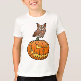 HalloweenostSchrei-Eule T-Shirt