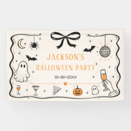 Halloweenparty Banner