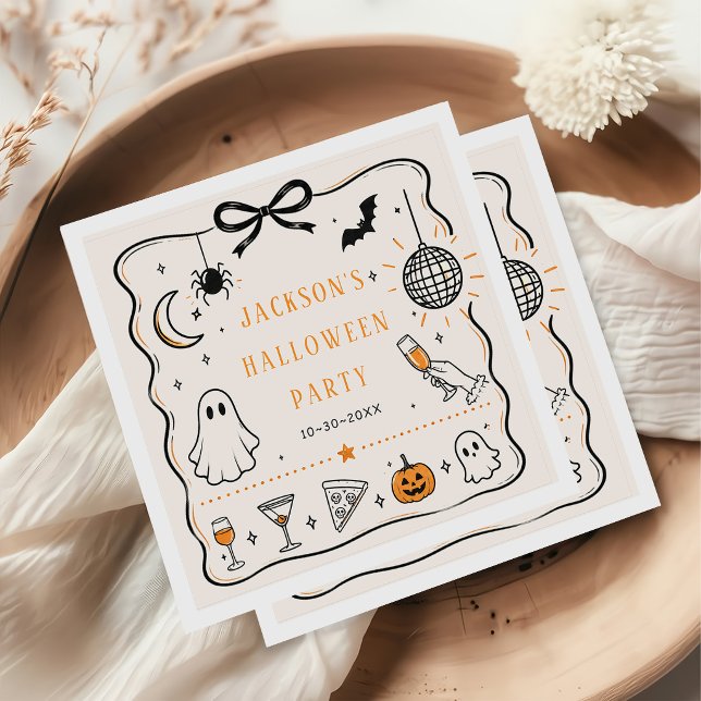 Halloweenparty Serviette (Von Creator hochgeladen)