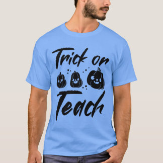 Halloweenrick Oreach Halloween Schooleacher-Freund T-Shirt