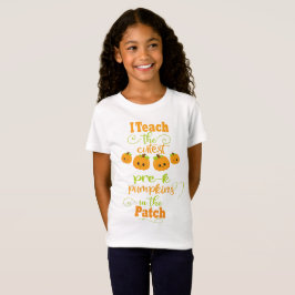 Halloweens niedlichste Kürbise vor K im Flecken T-Shirt