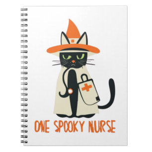 Halloween's Purfect Blend - Eine spukhafte Nurse C Notizblock