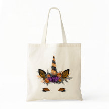 Halloweenunicorn-Leckerei-Tasche