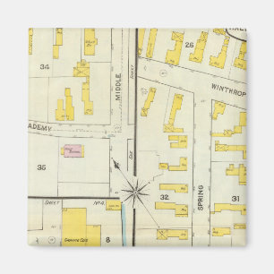 Hallowell, Kennebec-Landkreis und Maine Magnet