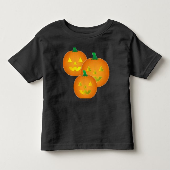 HALLOWET T SHIRT MIT PUMPKIN (Vorderseite)