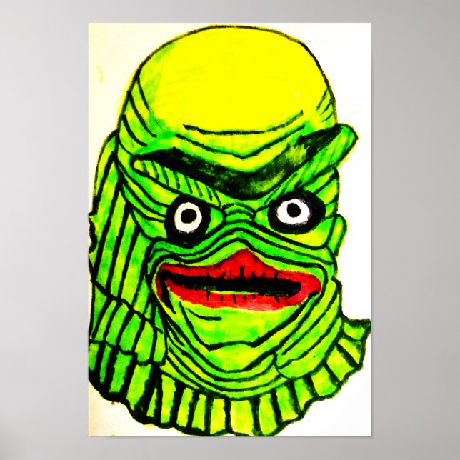 HALLOWEWEE KREATUR AUS DEM ABYSS POSTER (Vorne)