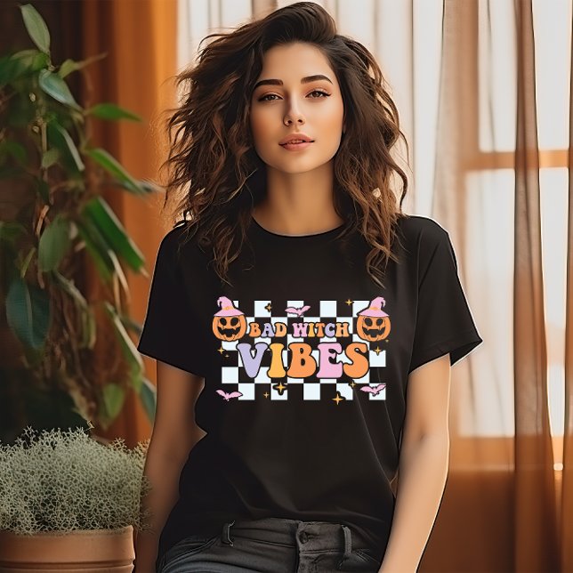 HALLOWEWEEN BAD MIT VIBES PUMPKINS T-Shirt (Von Creator hochgeladen)