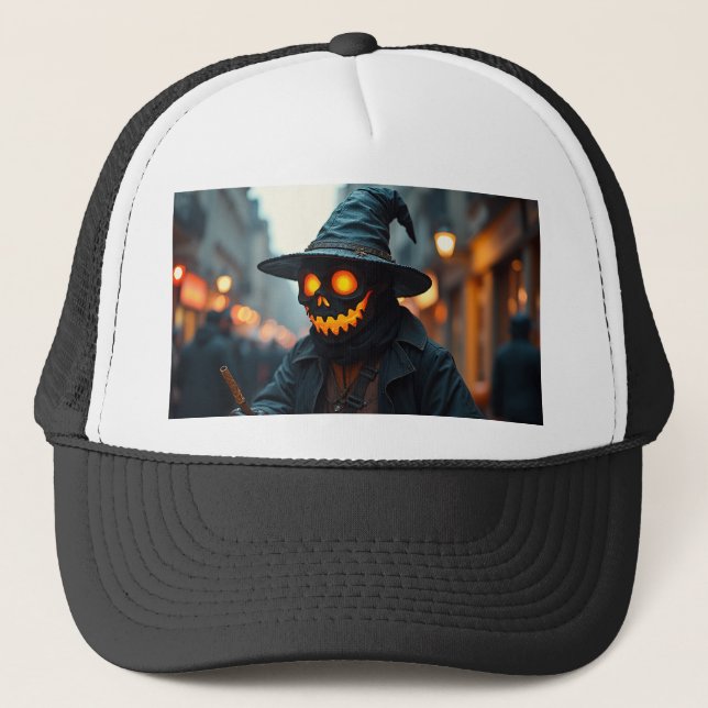 HALLOWEWEEN BALL-GAP TRUCKERKAPPE (Vorderseite)