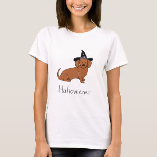 Hallowiener - Halloween-Dackel-Hund (Dackel) T-Shirt