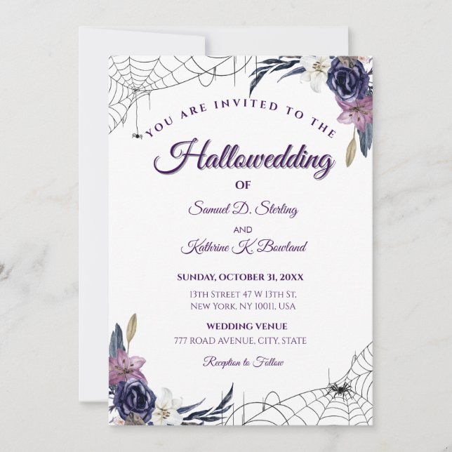 Hallowing Einladung (Vorderseite)