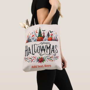 Hallowmas Tasche Halloween Weihnachtsmashup
