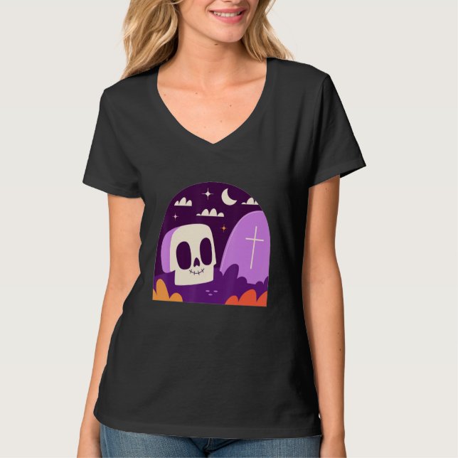 Hallowwen October 31 Scary  Cute 1 T-Shirt (Vorderseite)