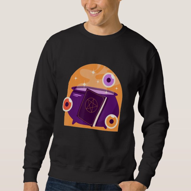 Hallowwen October 31 Scary  Cute 3 Sweatshirt (Vorderseite)