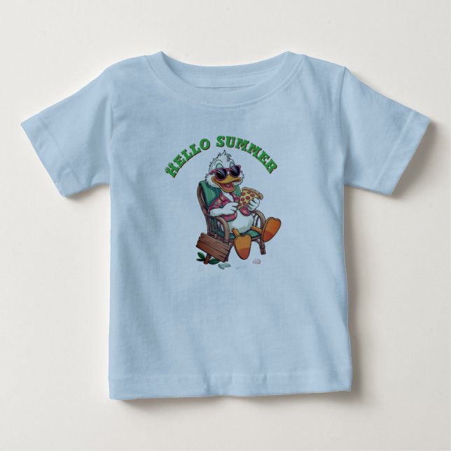Hallsommer Baby T-shirt (Vorderseite)