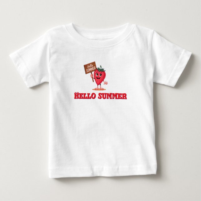 Hallsommer Baby T-shirt (Vorderseite)