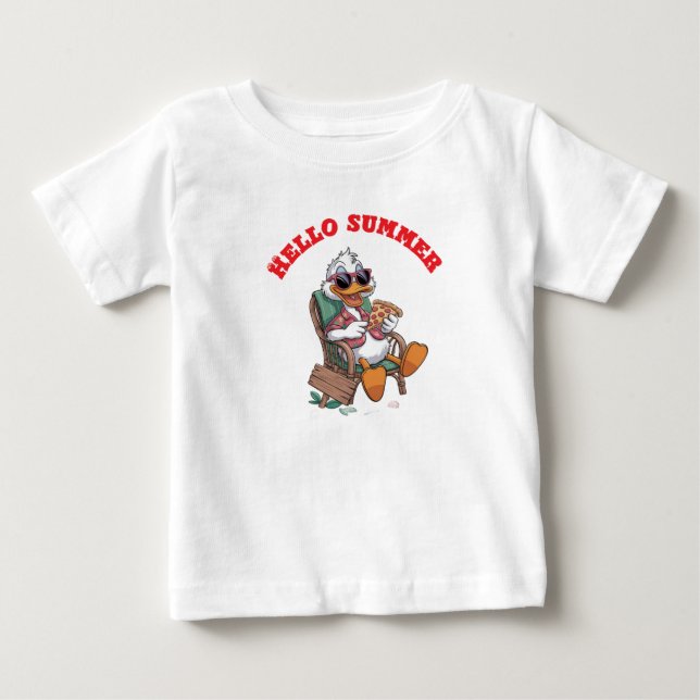 Hallsommer Baby T-shirt (Vorderseite)