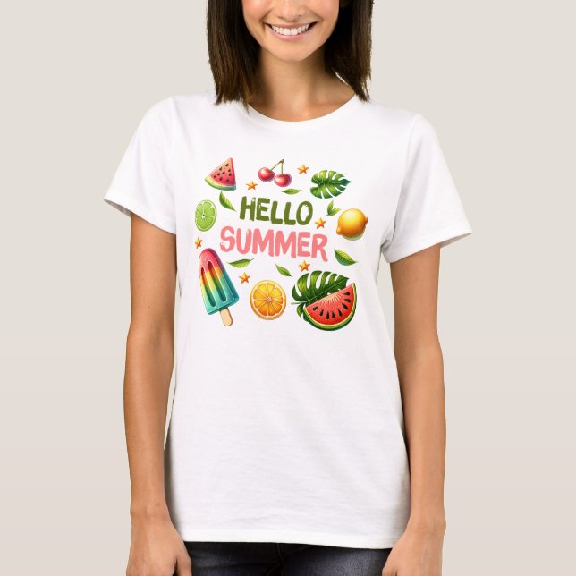 Hallsommer T-Shirt (Vorderseite)