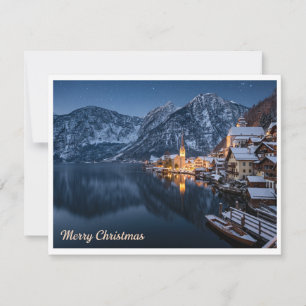 Hallstatt Österreich Feiertagskarte