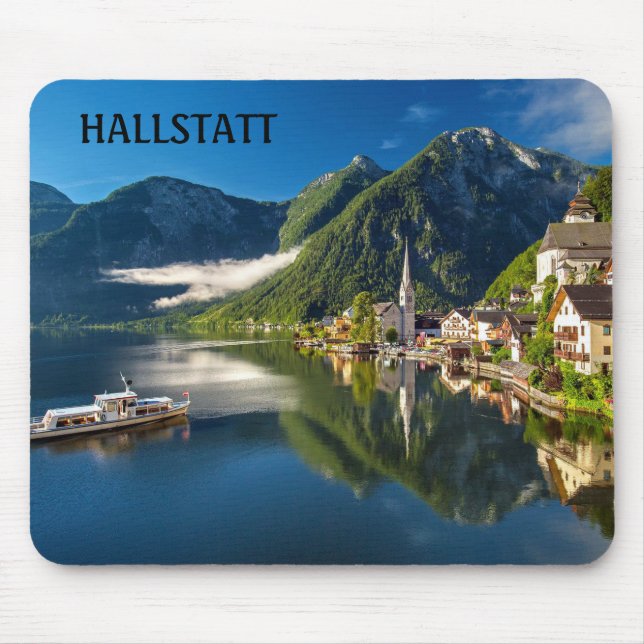 Hallstatt Österreich Mousepad (Vorne)