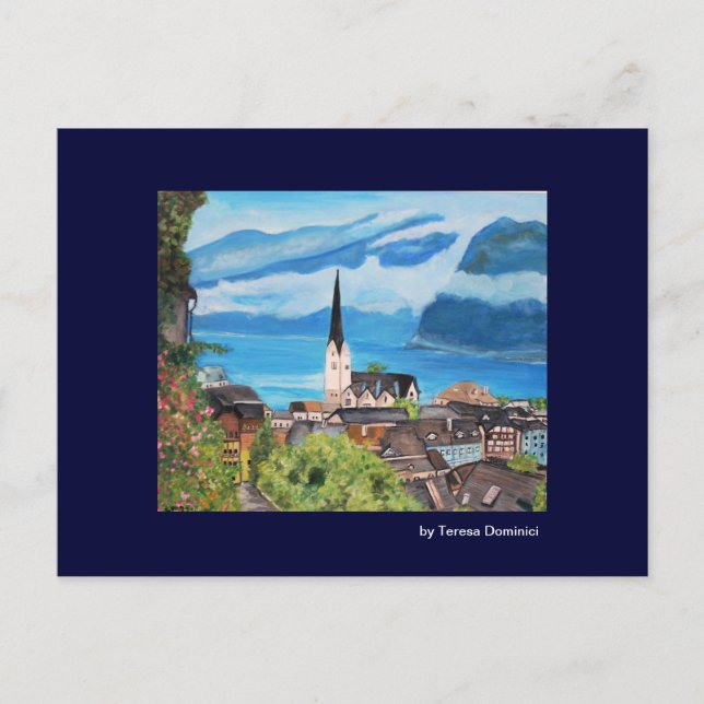 Hallstatt, Österreich Postcard Postkarte (Vorderseite)
