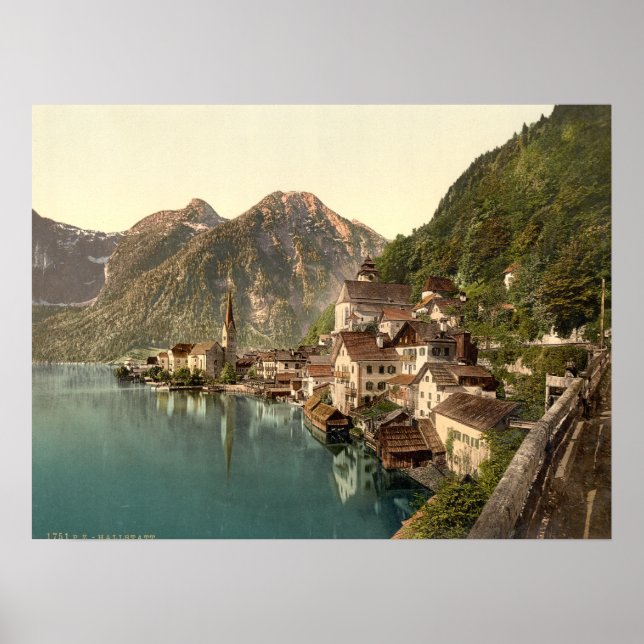 Hallstatt Österreich Poster (Vorne)