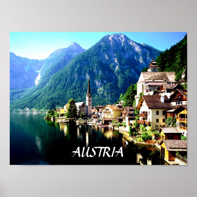 HALLSTATT, ÖSTERREICH POSTER (Vorne)