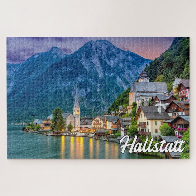 Hallstatt, Österreich Puzzle (Horizontal)