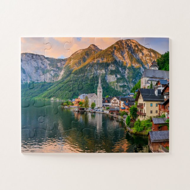 Hallstatt, Österreich. Puzzle (Horizontal)