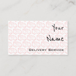 "Hallt" Lieferungs-Visitenkarten wider Visitenkarte