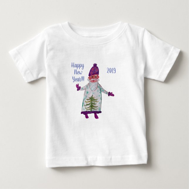 Hally Holidays Santa Claus Shirt (Vorderseite)