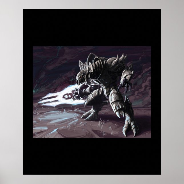 Halo Elite Artwork Energy Sword Poster (Vorne)