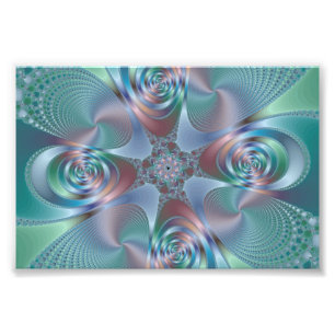 Halo - Fraktal Fotodruck