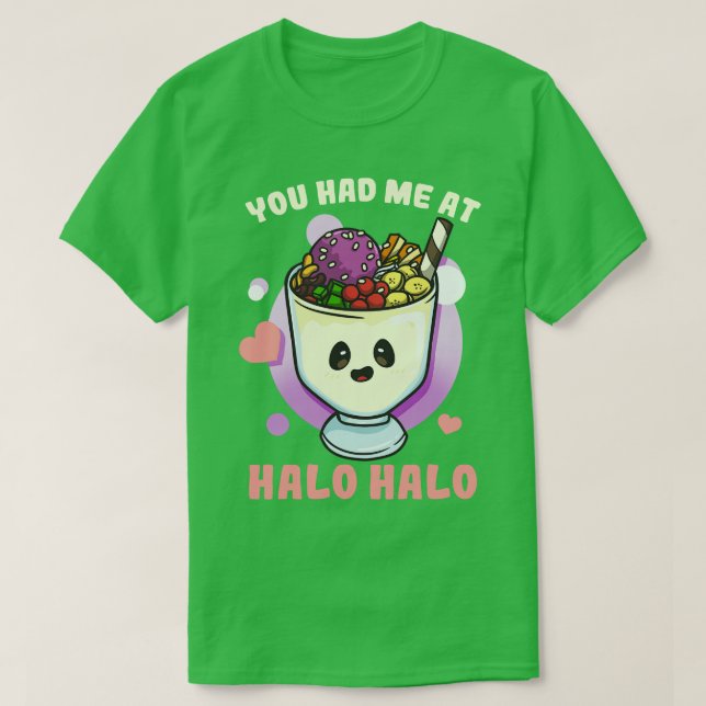 Halo Halo Philippines Kawaii T-Shirt (Design vorne)