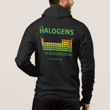 Halogene Zipper Hoodie (mit Website)