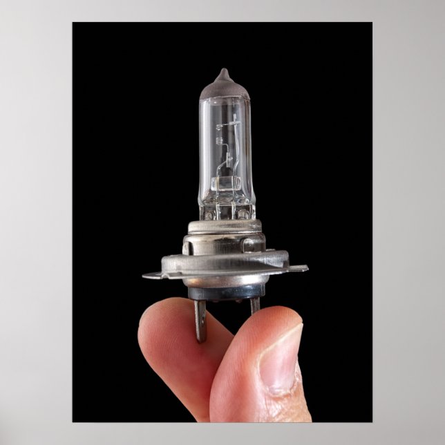 Halogenlampe Poster (Vorne)