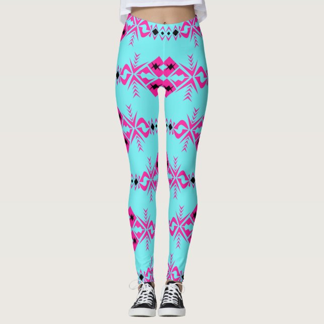 Halona ~ of Happy Fortune Leggings (Vorderseite)
