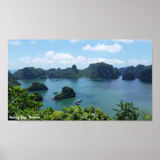 Halong Bay, Vietnam Custom Poster (Vorne)