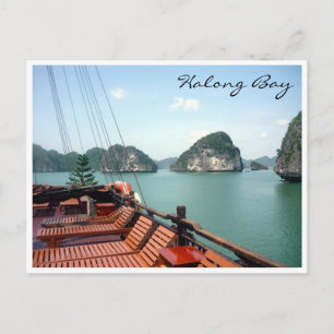 Halong-Bucht Postkarte