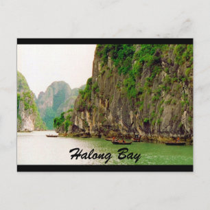 Halong Cliffs Postkarte