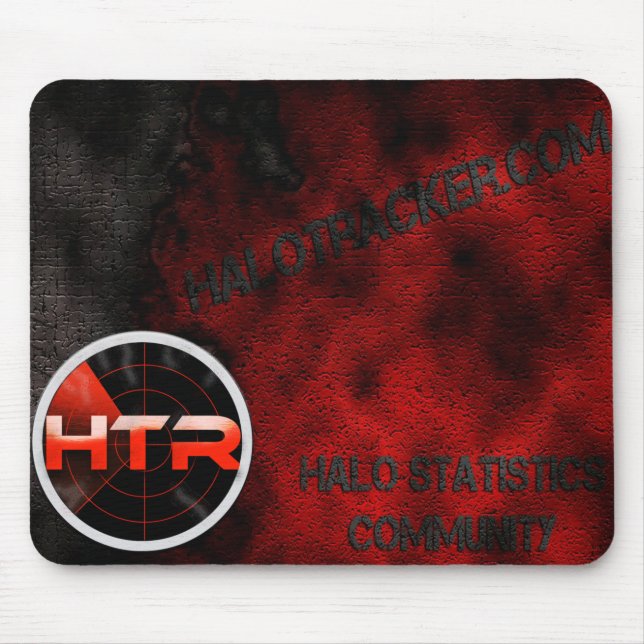 Halotracker Mousepad (Vorne)