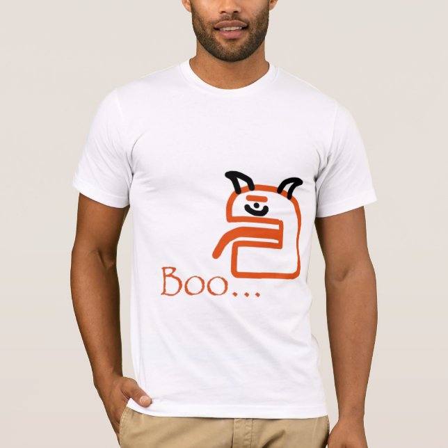 haloween, boo. T-Shirt (Vorderseite)