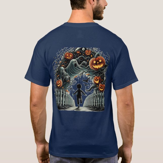 Haloween Power T - Shirt (Rückseite)