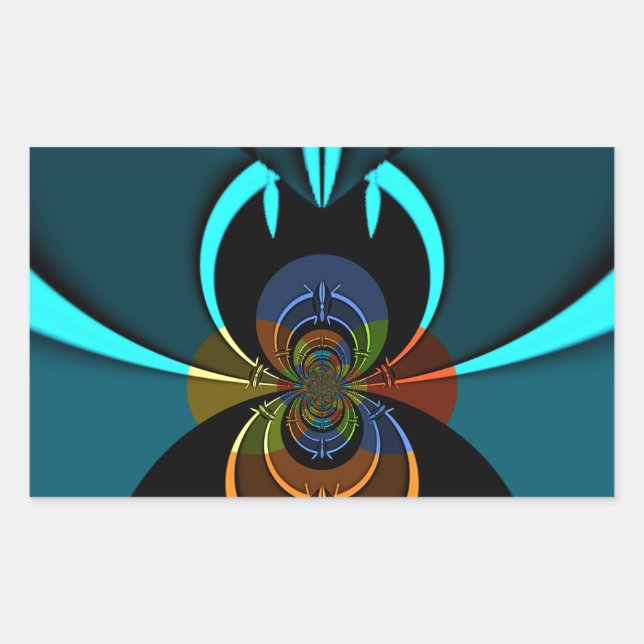 Haloween Special Hakuna Matata Rechteckiger Aufkleber (Vorderseite)