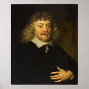 Hals - Govert Flinck Porträt von Joseph Coymans Poster